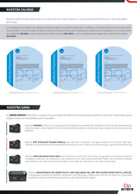 Emers - Batería de Arranque 12V 52Ah 460A EN EM0520