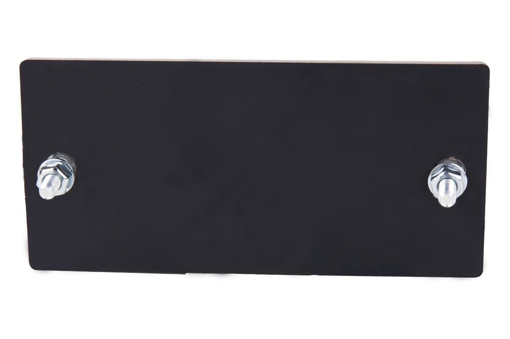 Cofan – Catadióptrico Rectangular Blanco con Tornillos | Homologado | 106 x 50 mm