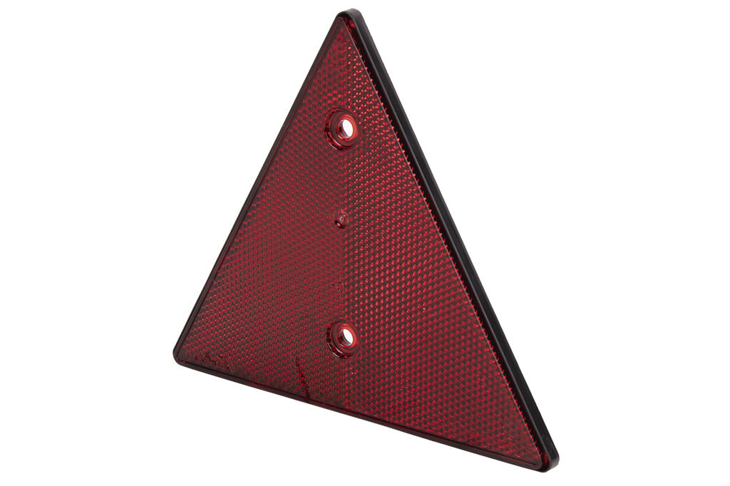 Cofan – Catadióptrico Triangular Homologado 155 x 137 mm | Con o Sin Tornillos | Para Remolques