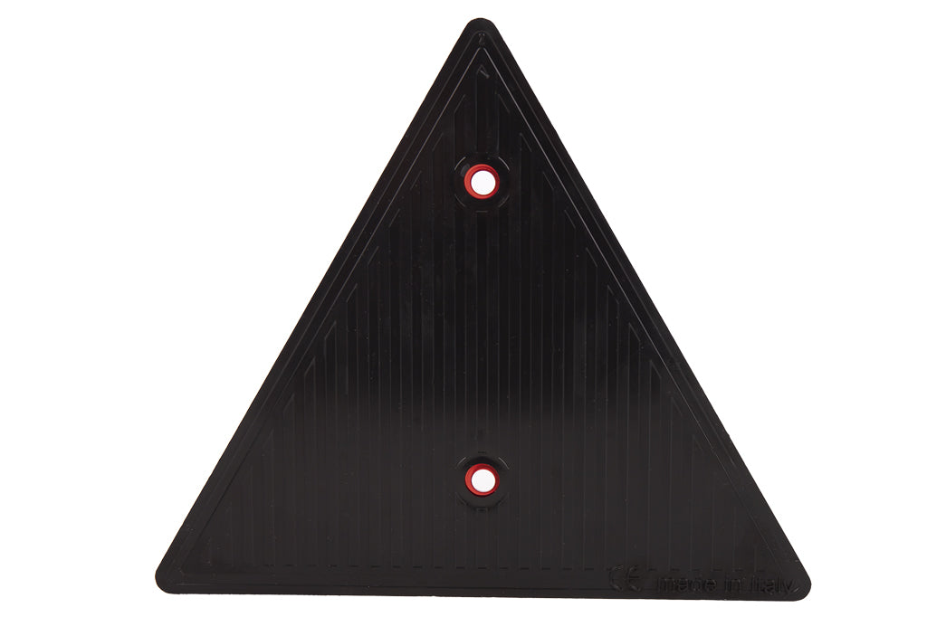 Cofan – Catadióptrico Triangular Homologado 155 x 137 mm | Con o Sin Tornillos | Para Remolques