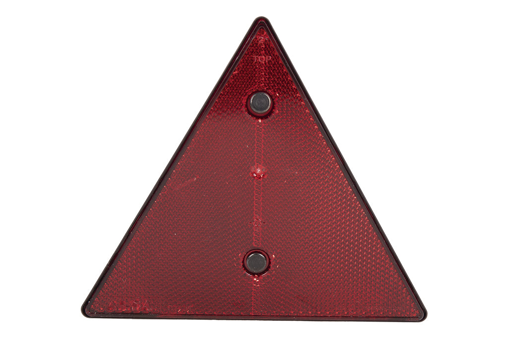 Cofan – Catadióptrico Triangular Homologado 155 x 137 mm | Con o Sin Tornillos | Para Remolques