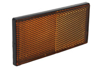 Cofan – Catadióptrico Rectangular Adhesivo Homologado | 106 x 50 mm | Rojo, Ámbar o Blanco