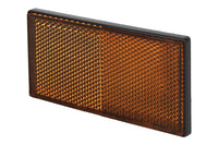 Cofan – Catadióptrico Rectangular Adhesivo Homologado | 106 x 50 mm | Rojo, Ámbar o Blanco