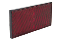Cofan – Catadióptrico Rectangular Adhesivo Homologado | 106 x 50 mm | Rojo, Ámbar o Blanco