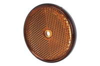 Cofan – Catadióptricos Redondos Homologados Ø60 mm con Agujero Central | Rojo, Ámbar y Blanco
