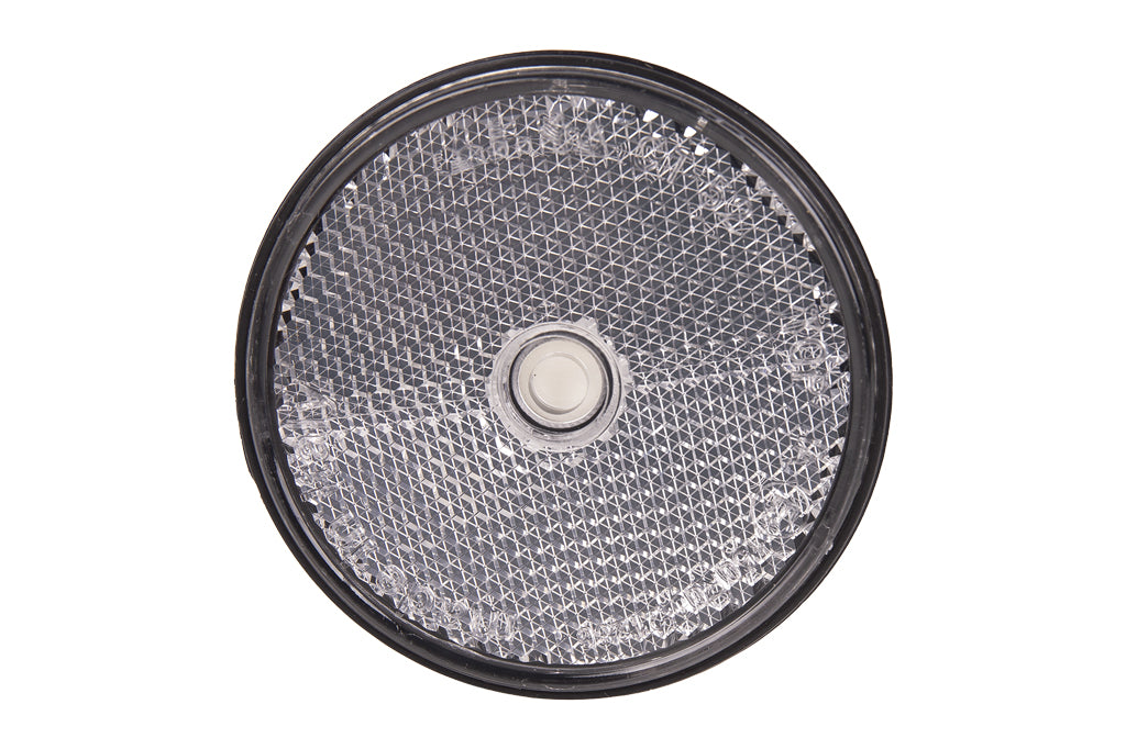 Cofan – Catadióptricos Redondos Adhesivos Homologados Ø60 mm | Colores Rojo, Ámbar y Blanco