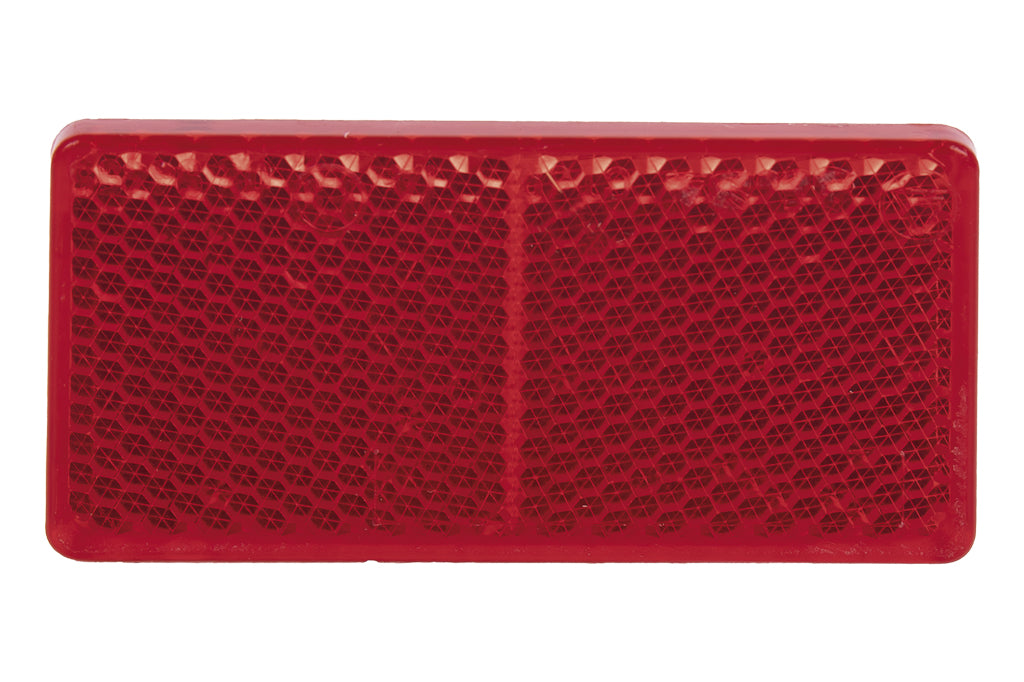 Cofan – Catadióptrico Rectangular Adhesivo Homologado | Colores Rojo, Ámbar y Blanco | Medidas 71x35 mm, 56x39 mm y 94x44 mm