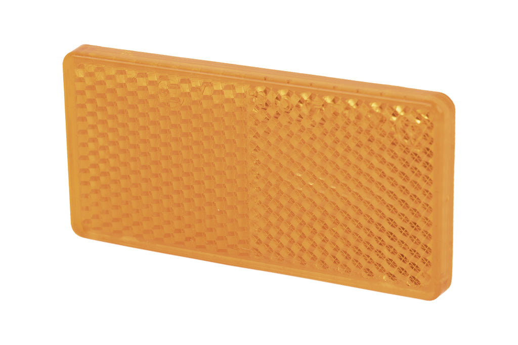Cofan – Catadióptrico Rectangular Adhesivo Homologado | Colores Rojo, Ámbar y Blanco | Medidas 71x35 mm, 56x39 mm y 94x44 mm