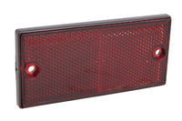 Cofan – Catadióptrico Rectangular Homologado con Agujeros | Disponible en Rojo, Ámbar y Blanco | Medidas 106 x 50 mm