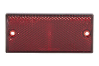Cofan – Catadióptrico Rectangular Homologado con Agujeros | Disponible en Rojo, Ámbar y Blanco | Medidas 106 x 50 mm