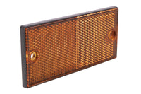 Cofan – Catadióptrico Rectangular Homologado con Agujeros | Disponible en Rojo, Ámbar y Blanco | Medidas 106 x 50 mm