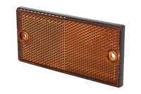 Cofan – Catadióptrico Rectangular Homologado con Agujeros | Disponible en Rojo, Ámbar y Blanco | Medidas 106 x 50 mm