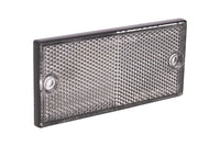 Cofan – Catadióptrico Rectangular Homologado con Agujeros | Disponible en Rojo, Ámbar y Blanco | Medidas 106 x 50 mm
