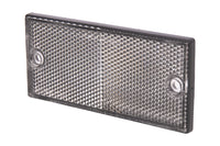 Cofan – Catadióptrico Rectangular Homologado con Agujeros | Disponible en Rojo, Ámbar y Blanco | Medidas 106 x 50 mm