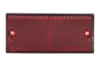 Cofan – Catadióptrico Rectangular Homologado con Agujeros y Adhesivo | Colores Rojo, Ámbar y Blanco | Medidas 106 x 50 mm