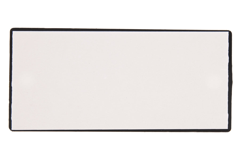 Cofan – Catadióptrico Rectangular Homologado con Agujeros y Adhesivo | Colores Rojo, Ámbar y Blanco | Medidas 106 x 50 mm