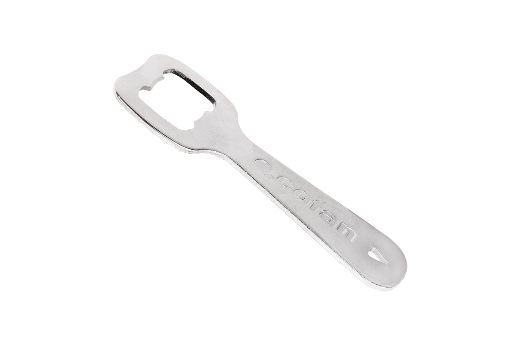 Cofan – Abridor de Botellas Profesional | Acero Cincado | Ideal para Hostelería y Hogar | 10,5 x 4 cm