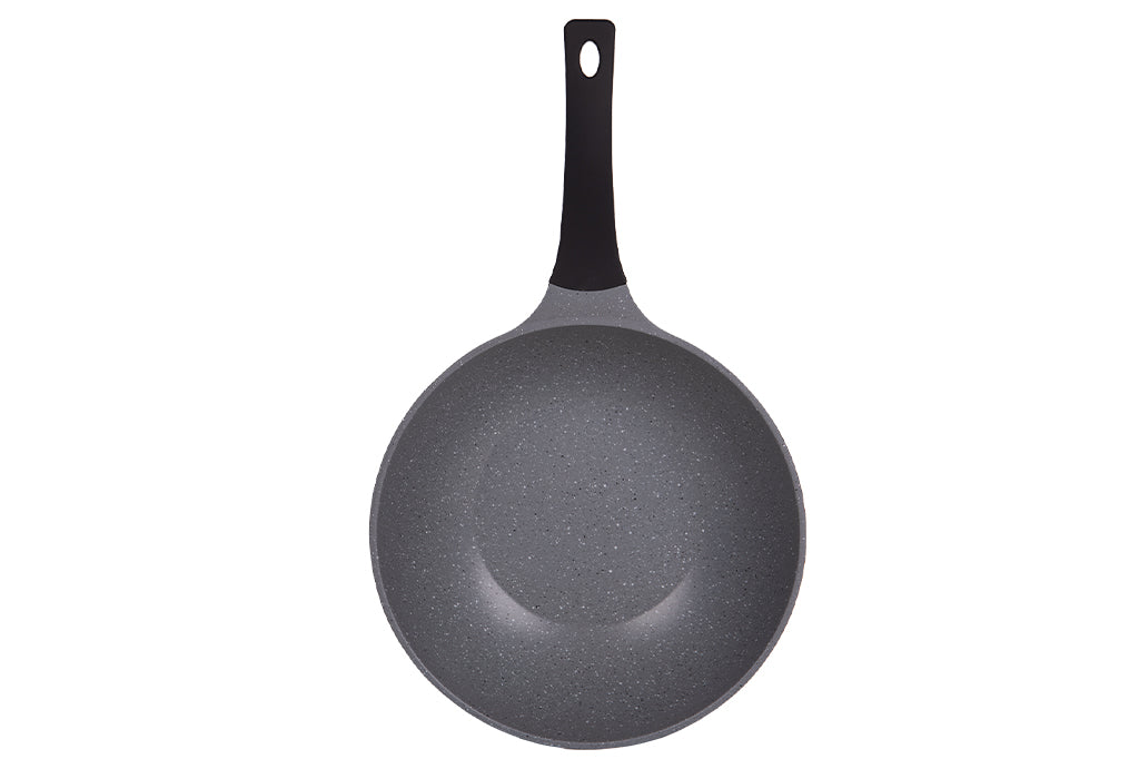 Cofan – Sartén Wok Ø30 cm Anzio | Aluminio Forjado | Revestimiento Antiadherente | Apta para Inducción y Todo Tipo de Cocinas