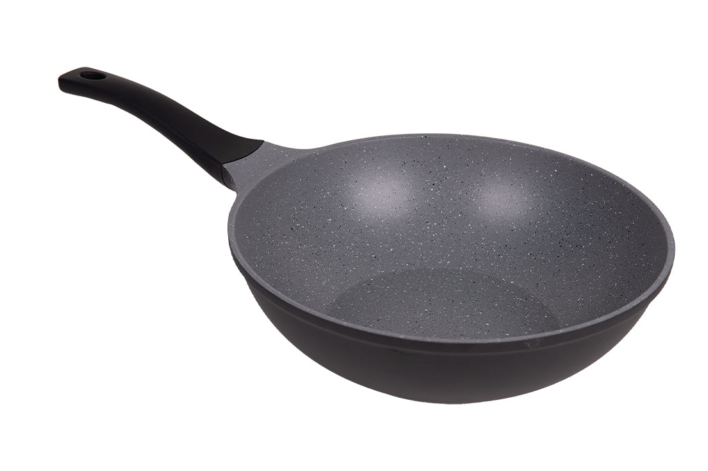 Cofan – Sartén Wok Ø30 cm Anzio | Aluminio Forjado | Revestimiento Antiadherente | Apta para Inducción y Todo Tipo de Cocinas