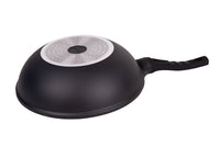 Cofan – Sartén Wok Ø30 cm Anzio | Aluminio Forjado | Revestimiento Antiadherente | Apta para Inducción y Todo Tipo de Cocinas