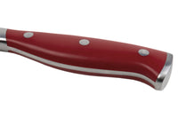 Cofan – Cuchillo Jamonero y Salmonero Aguacejo 25 cm | Forjado Francés | Acero 5Cr15MoV | Rojo