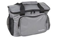 Cofan – Nevera Portátil Porta Alimentos 15 L | Bolsa Isotérmica Textil | Correa Ajustable | Color Gris Oscuro | 35 x 23 x 24 cm