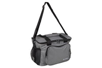 Cofan – Nevera Portátil Porta Alimentos 15 L | Bolsa Isotérmica Textil | Correa Ajustable | Color Gris Oscuro | 35 x 23 x 24 cm