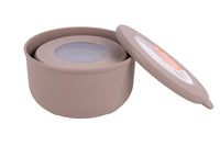 Cofan – Set de 3 Recipientes Redondos con Tapa 100 ml, 250 ml y 500 ml | PP + TPE | Colores Surtidos