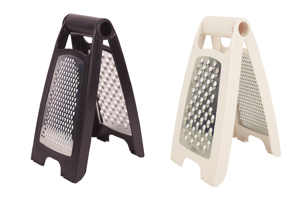 Cofan – Rallador de Cocina Plegable Doble Cara Fino y Grueso con Base Antideslizante
