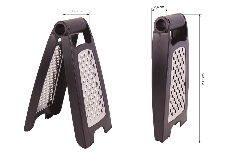 Cofan – Rallador de Cocina Plegable Doble Cara Fino y Grueso con Base Antideslizante