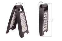 Cofan – Rallador de Cocina Plegable Doble Cara Fino y Grueso con Base Antideslizante