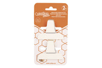 Cofan – Pack de 2 Pinzas para Cerrar Bolsas de Alimentos | Color Beige