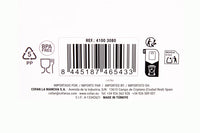 Cofan – Pack de 2 Pinzas para Cerrar Bolsas de Alimentos | Color Beige