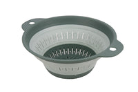 Cofan – Escurridor Plegable 1,8 L con Asas | Verde | Ahorro de Espacio