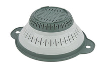 Cofan – Escurridor Plegable 1,8 L con Asas | Verde | Ahorro de Espacio