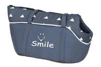 Cofan – Bolso de Transporte para Mascotas | Asas de Mano + Abertura Lateral | 45 cm | Color Azul o Beige