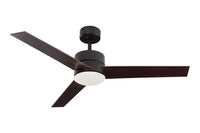 Cofan – Ventilador de Techo con 3 Aspas de Madera | Luz LED 3 Tonos | Motor DC Silencioso | 132 cm