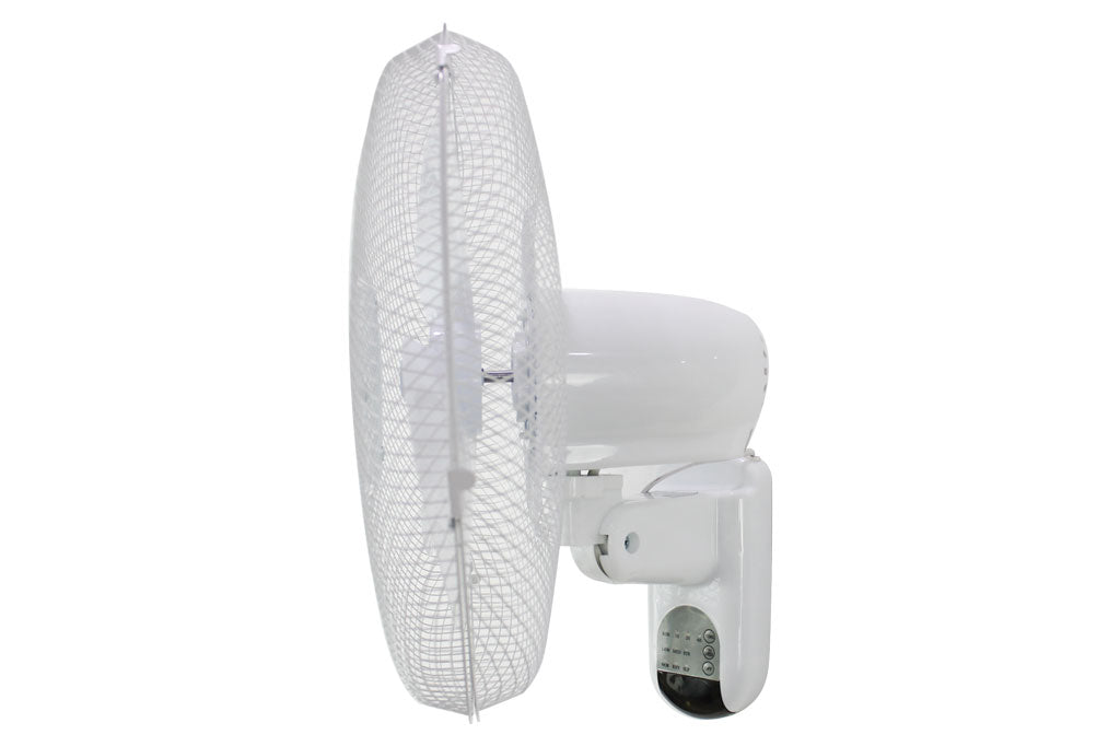 Cofan – Ventilador de Pared 50W | Con Mando a Distancia, Temporizador y 3 Velocidades | Diámetro 40 cm | Oscilación 80°