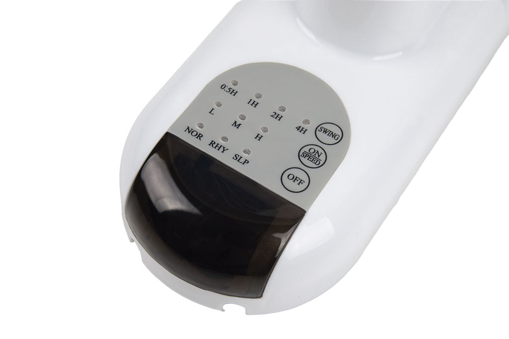 Cofan – Ventilador de Pared 50W | Con Mando a Distancia, Temporizador y 3 Velocidades | Diámetro 40 cm | Oscilación 80°