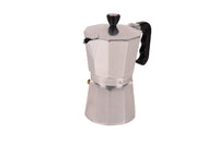 Cafetera Italiana de Inducción | Aluminio con Mango de Nylon | Disponible en 6, 9 y 12 Tazas