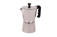 Cafetera Italiana de Inducción | Aluminio con Mango de Nylon | Disponible en 6, 9 y 12 Tazas