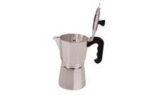 Cafetera Italiana de Inducción | Aluminio con Mango de Nylon | Disponible en 6, 9 y 12 Tazas
