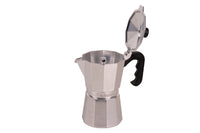 Cafetera Italiana de Inducción | Aluminio con Mango de Nylon | Disponible en 6, 9 y 12 Tazas