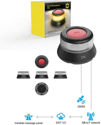 ZTE – Luz de Emergencia ZTE E1 V16 Conectada DGT 3.0 | Baliza Geolocalizada Imantada