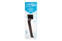 Cofan – Toallero de Baño Negro Mate 27 cm | Acero Inoxidable | Diseño Cuadrado | Kit de Fijación Incluido
