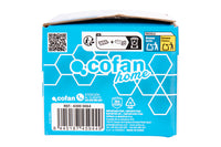 Cofan – Percha Negra Mate | Diseño Cuadrado | Acero Inoxidable | Kit de Fijación Incluido | 5,5 x 6 x 5,5 cm