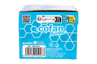 Cofan – Percha Negra Mate | Diseño Redondo | Acero Inoxidable | Kit de Fijación Incluido | 5 x 5 x 6 cm