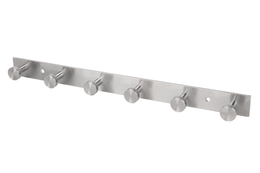 Cofan – Perchero de Pared Acero Inoxidable 304 | Diseño Moderno | Disponible con 3, 4 o 6 Colgadores