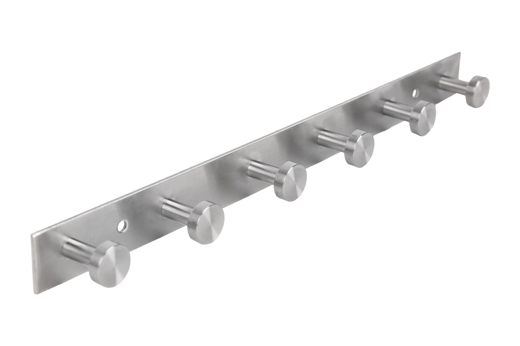 Cofan – Perchero de Pared Acero Inoxidable 304 | Diseño Moderno | Disponible con 3, 4 o 6 Colgadores