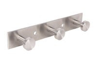 Cofan – Perchero de Pared Acero Inoxidable 304 | Diseño Moderno | Disponible con 3, 4 o 6 Colgadores